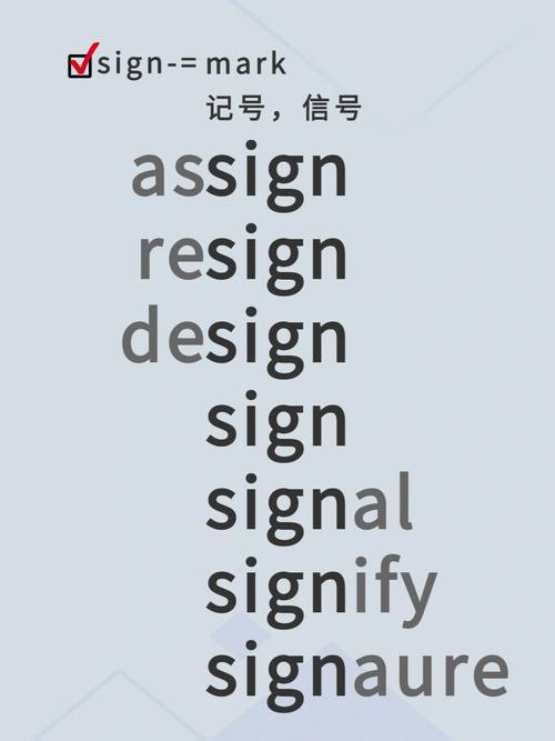 sign是什么意思中文怎么读